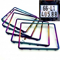 Khung viền biển số titan 50k