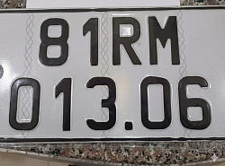 Biển RM hoặc tương tự